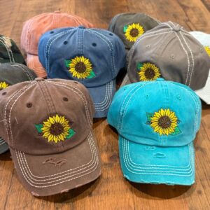 Vintage Sunflower Hat